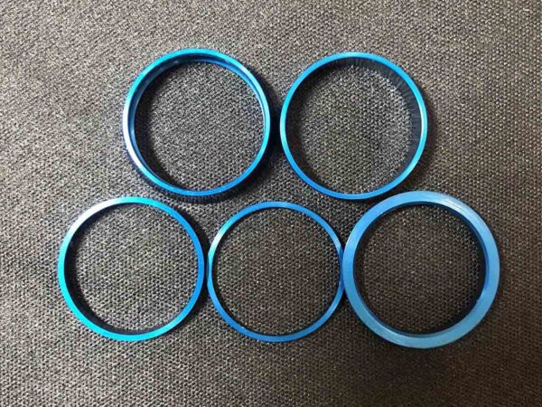 White Industries Headset Spacers Set | Blue